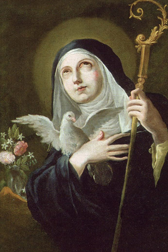  Santa Escolastica